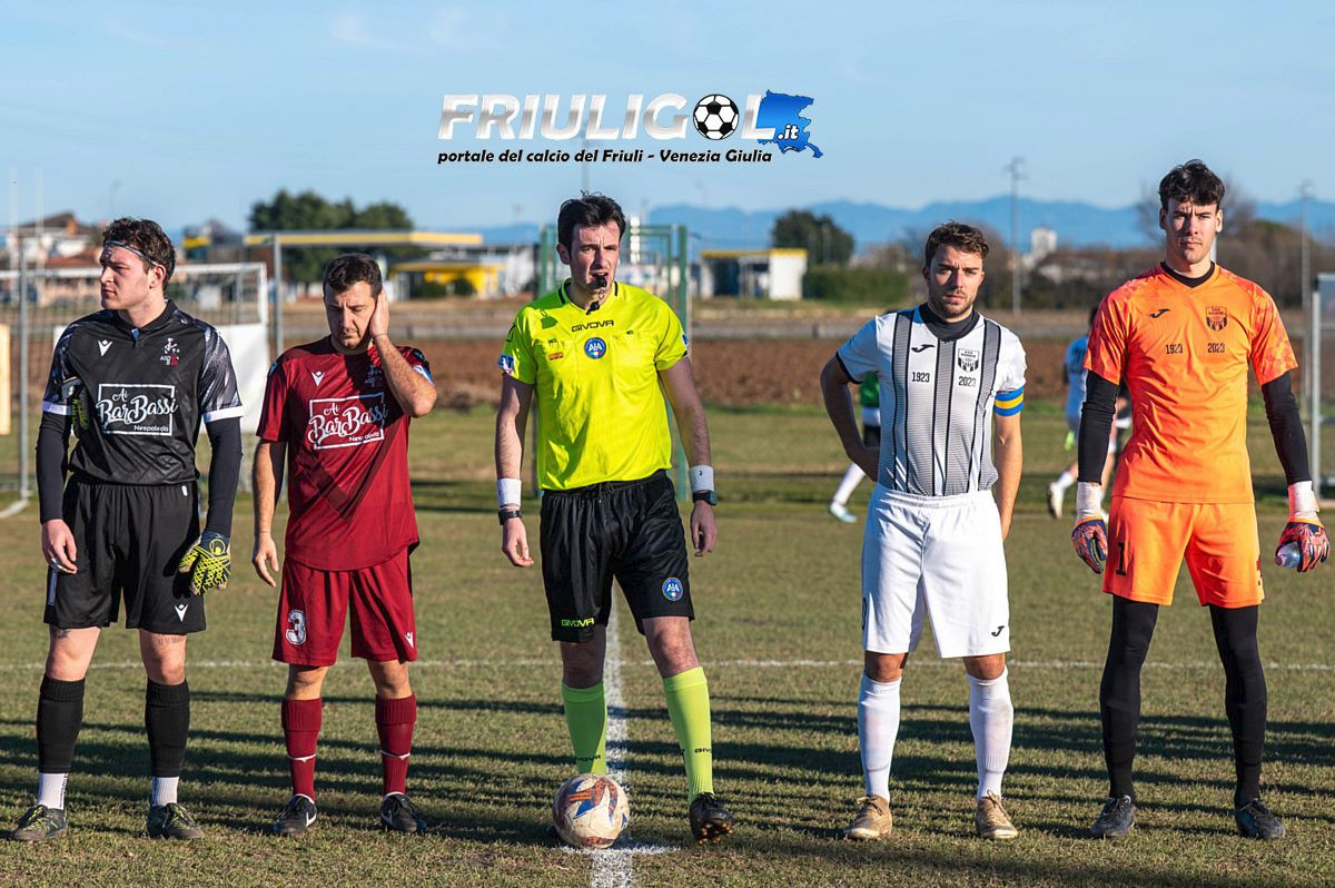 PRIMA B - Risanese corsara grazie alla zampata di Crosilla. Il Bertiolo non graffia