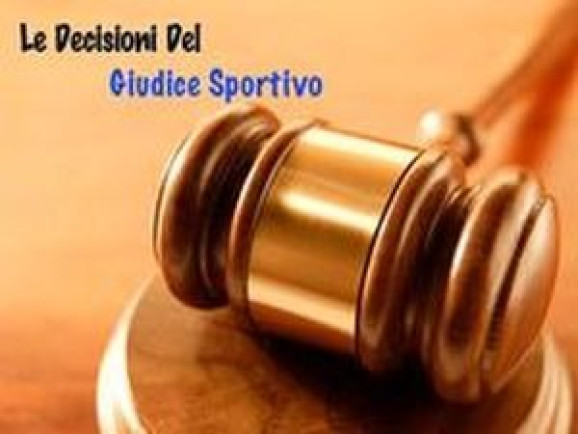 Settimana di ordinaria amministrazione per i Giudici sportivi, che non hanno dovuto intervenire in situazioni gravi o insolite...